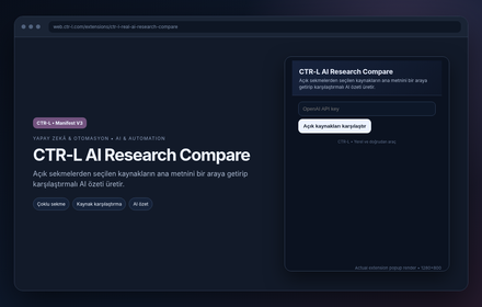 CTR-L AI Research Compare