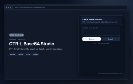 CTR-L Base64 Studio