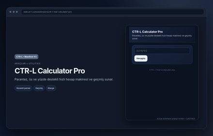 CTR-L Calculator Pro