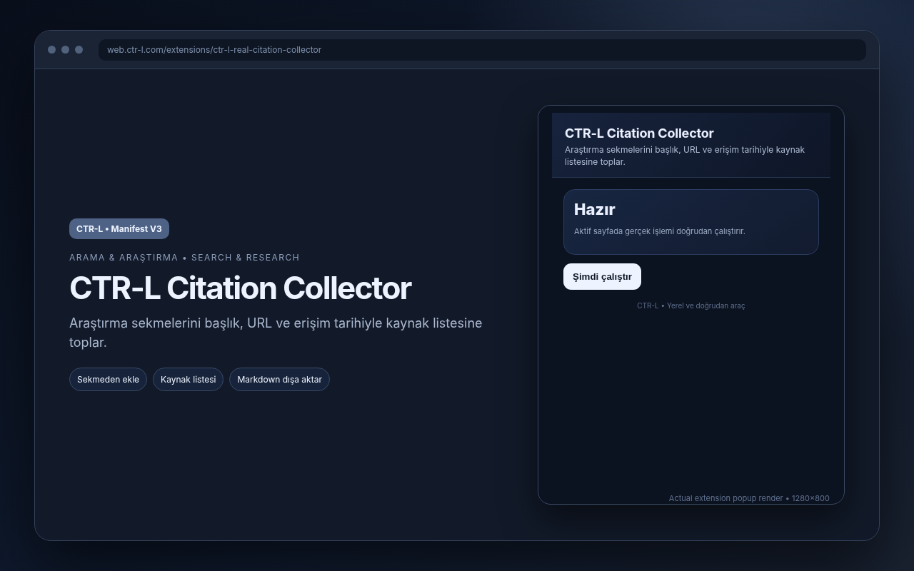 CTR-L Citation Collector media preview.