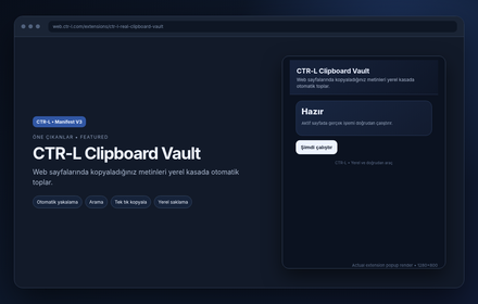 CTR-L Clipboard Vault