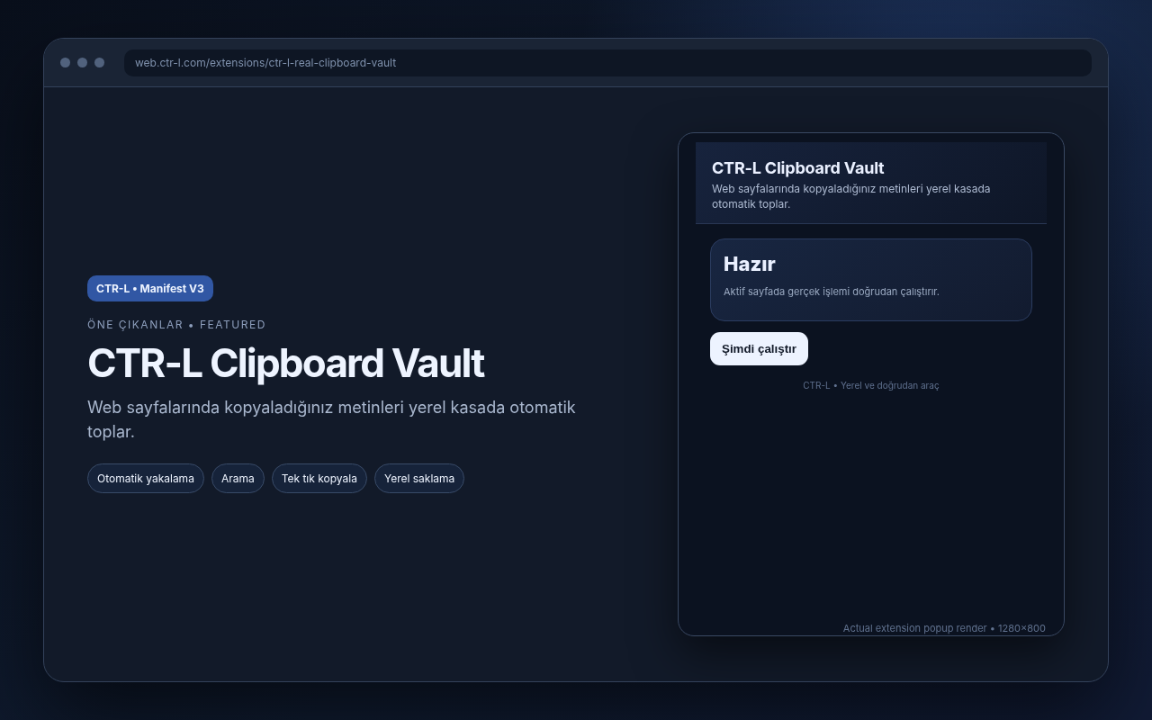 CTR-L Clipboard Vault media preview.