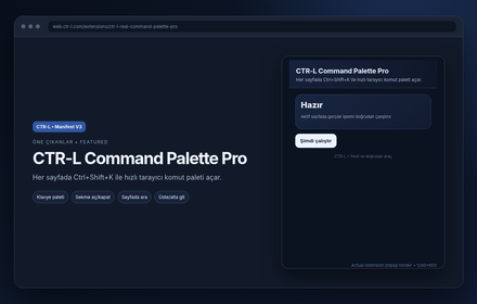 CTR-L Command Palette Pro