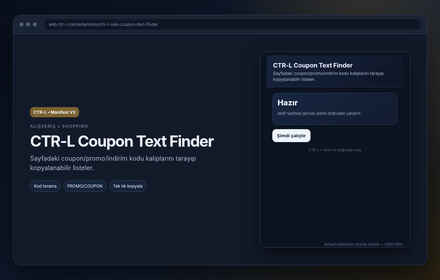 CTR-L Coupon Text Finder