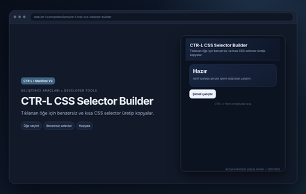 CTR-L CSS Selector Builder