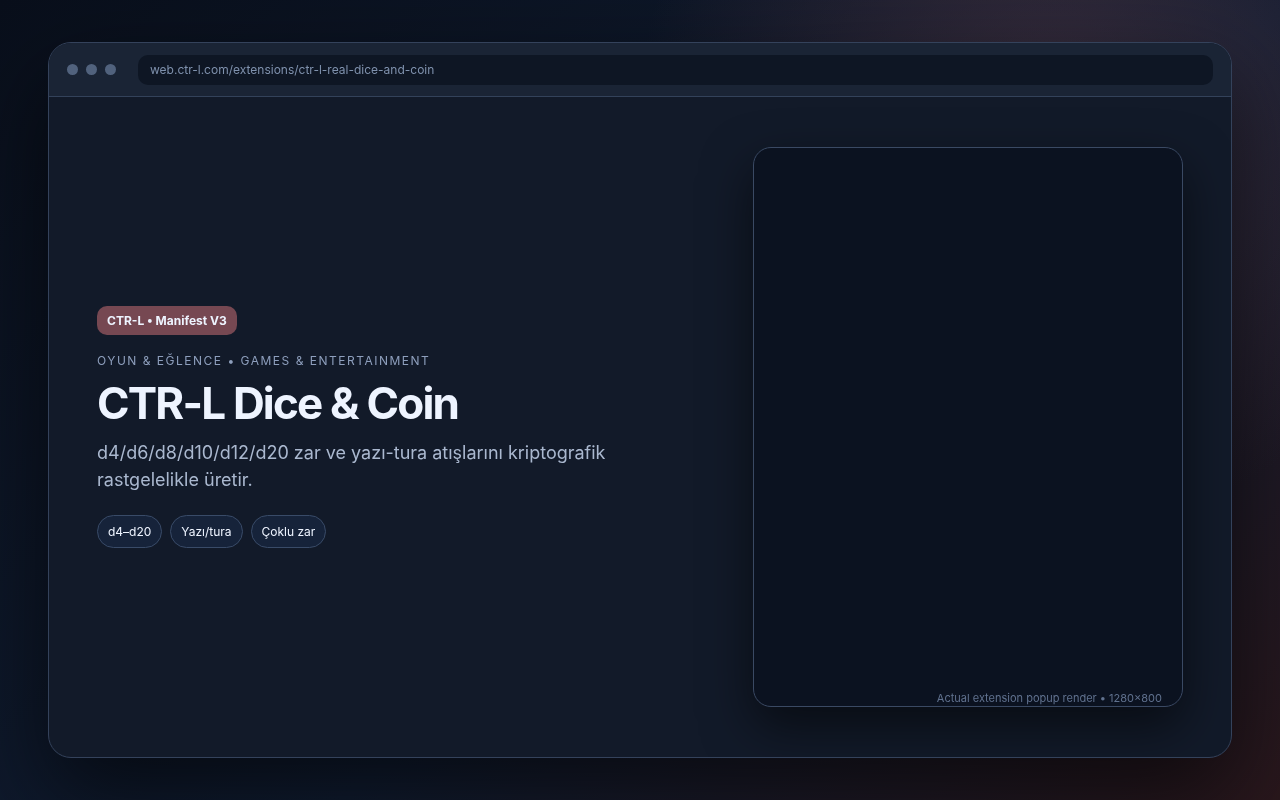 CTR-L Dice & Coin media preview.