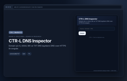 CTR-L DNS Inspector