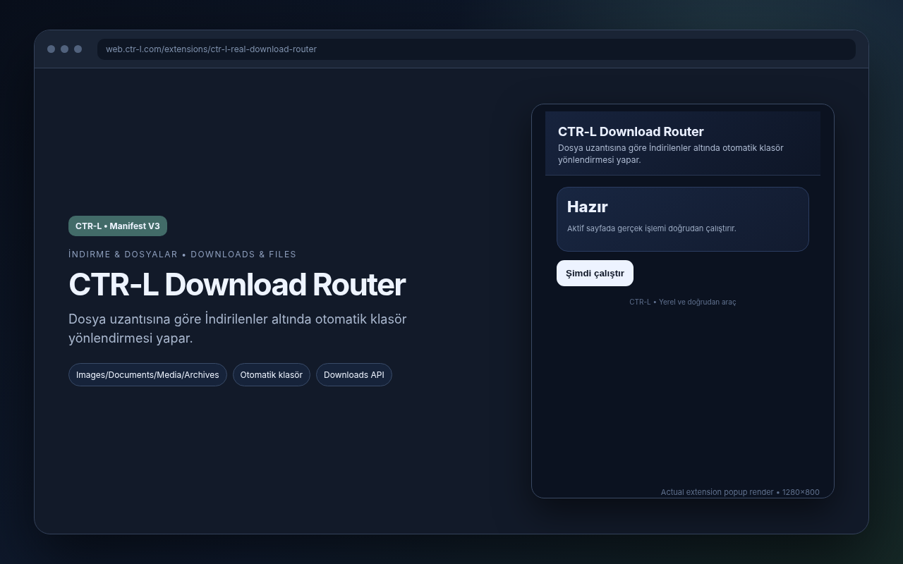 CTR-L Download Router media preview.