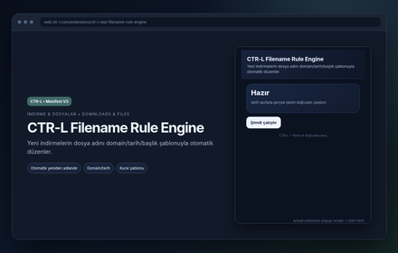 CTR-L Filename Rule Engine
