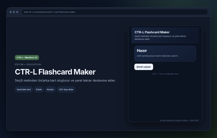 CTR-L Flashcard Maker
