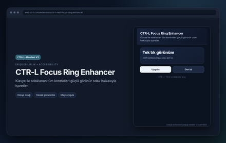 CTR-L Focus Ring Enhancer