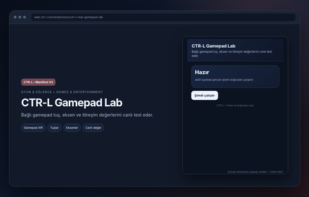 CTR-L Gamepad Lab