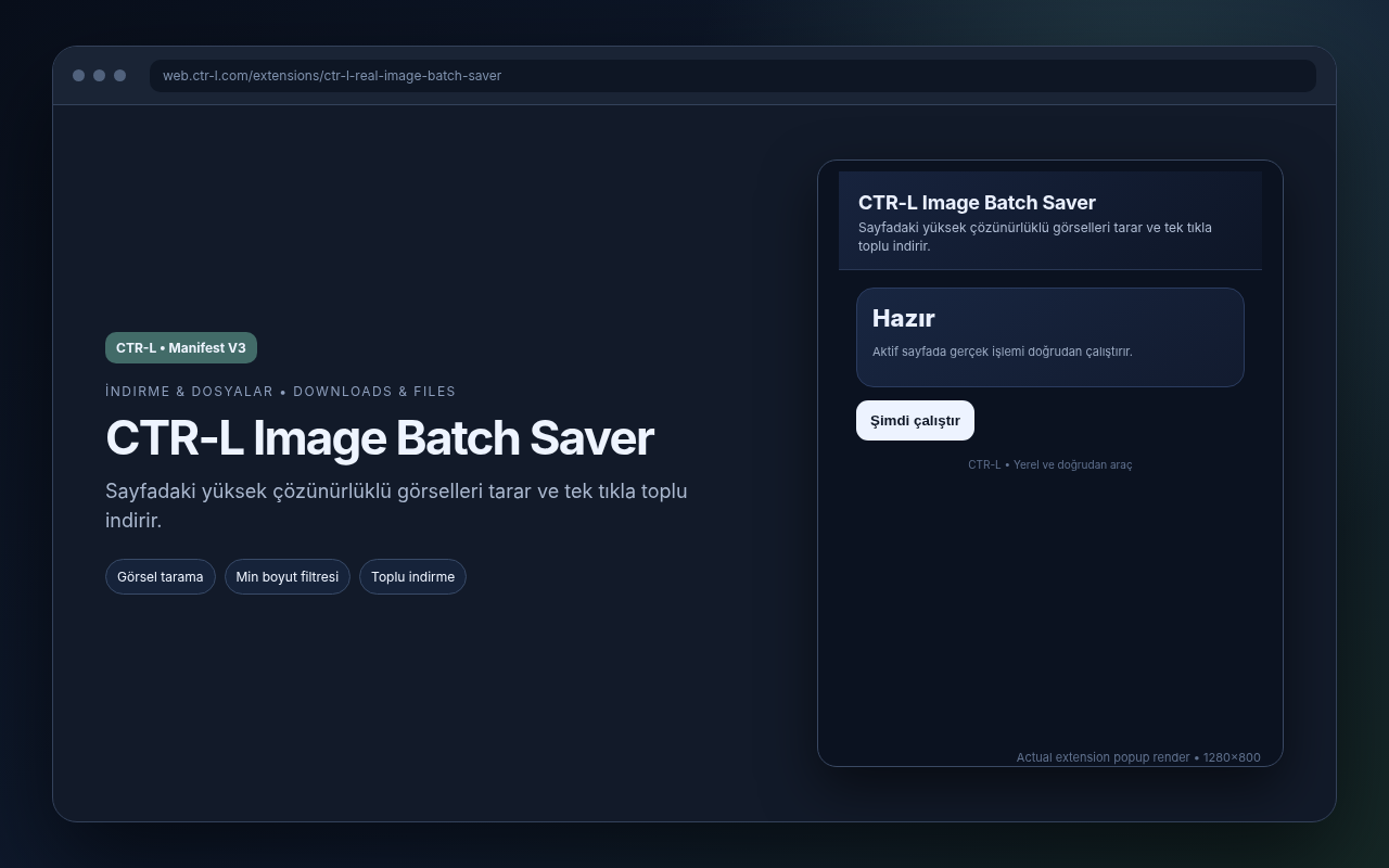 CTR-L Image Batch Saver media preview.