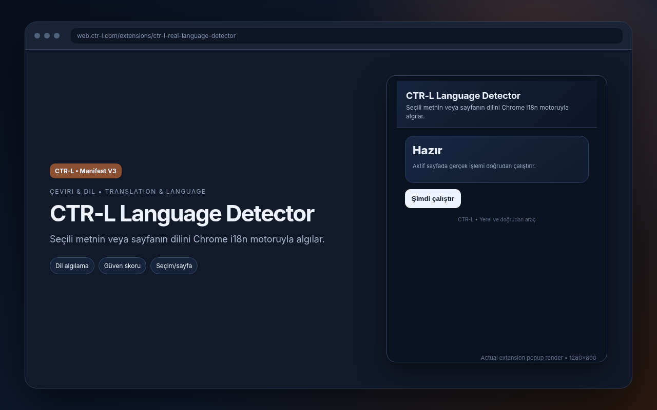 CTR-L Language Detector media preview.