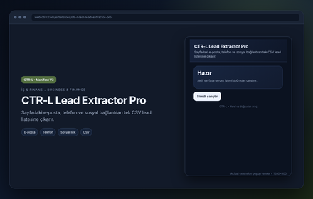 CTR-L Lead Extractor Pro
