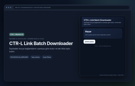 CTR-L Link Batch Downloader