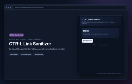 CTR-L Link Sanitizer