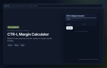 CTR-L Margin Calculator