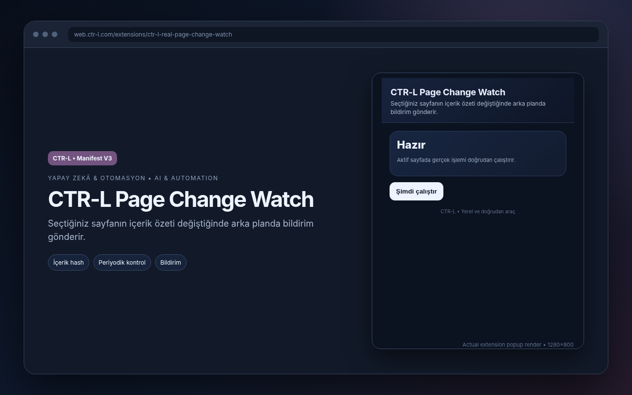 CTR-L Page Change Watch media preview.