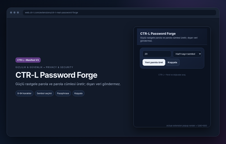 CTR-L Password Forge