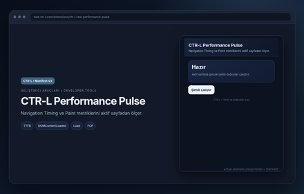 CTR-L Performance Pulse