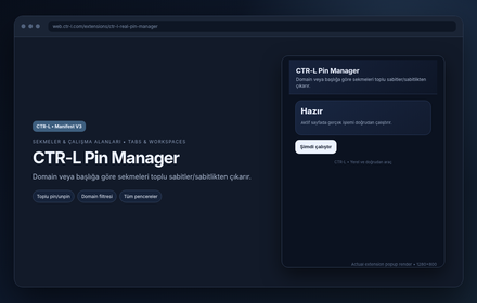 CTR-L Pin Manager