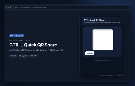 CTR-L Quick QR Share