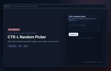CTR-L Random Picker