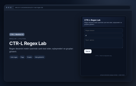 CTR-L Regex Lab