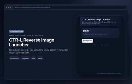 CTR-L Reverse Image Launcher