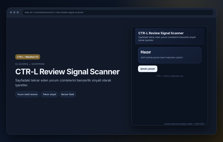 CTR-L Review Signal Scanner