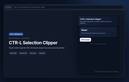 CTR-L Selection Clipper