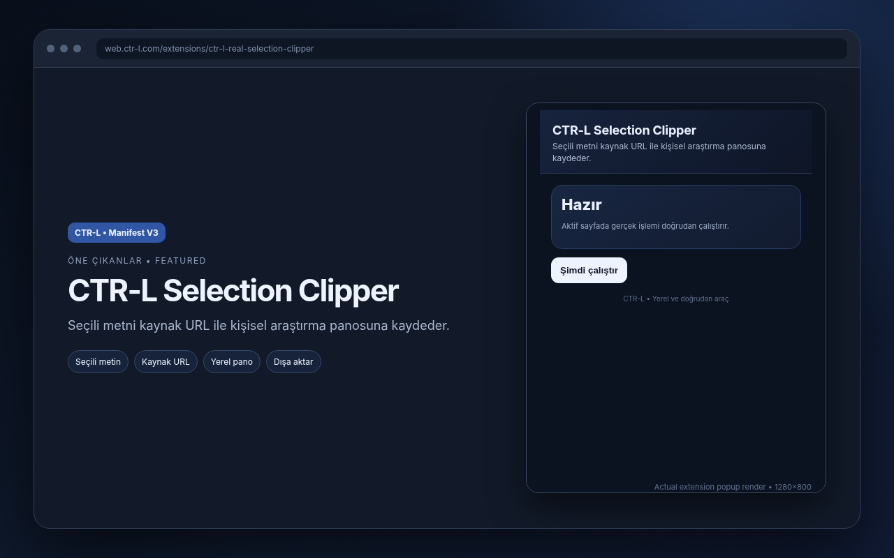 CTR-L Selection Clipper media preview.