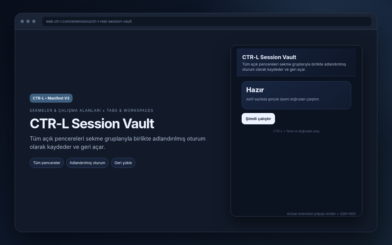 CTR-L Session Vault media preview.