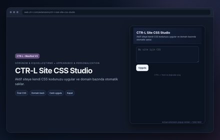 CTR-L Site CSS Studio