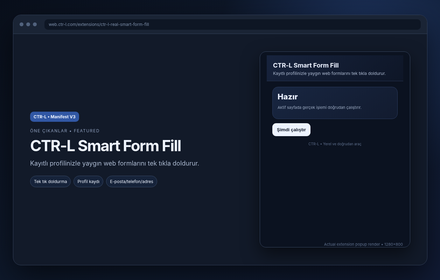 CTR-L Smart Form Fill