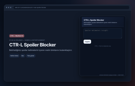 CTR-L Spoiler Blocker