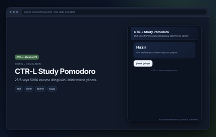 CTR-L Study Pomodoro