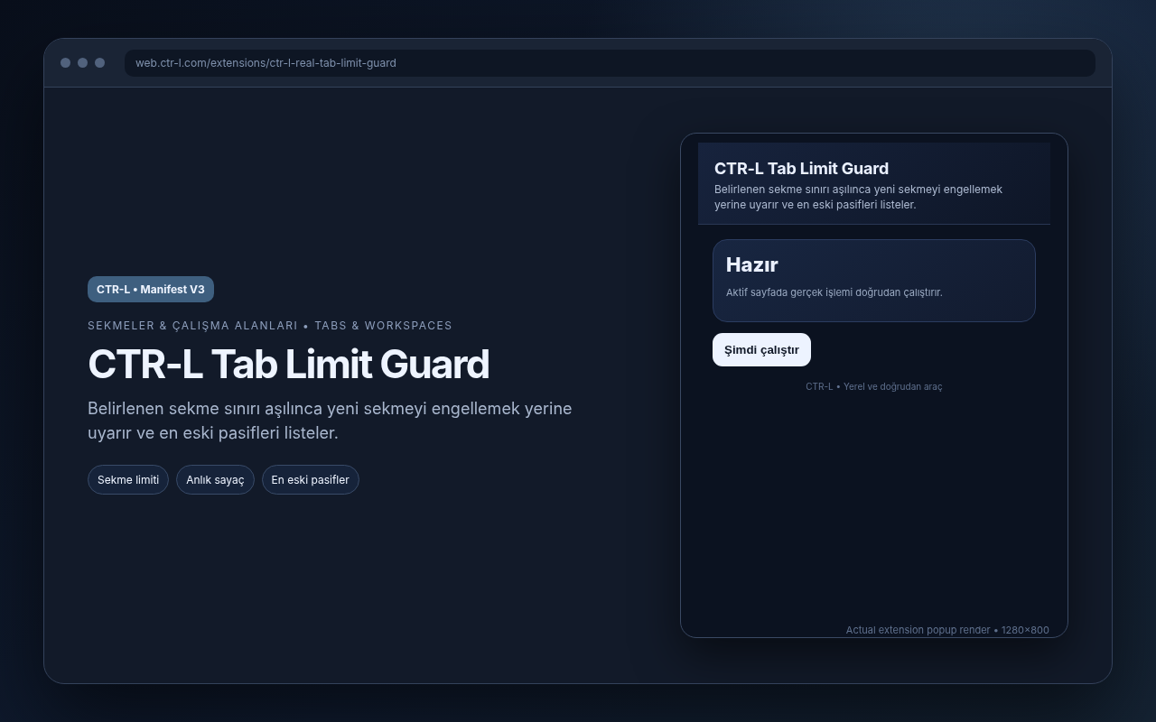 CTR-L Tab Limit Guard media preview.