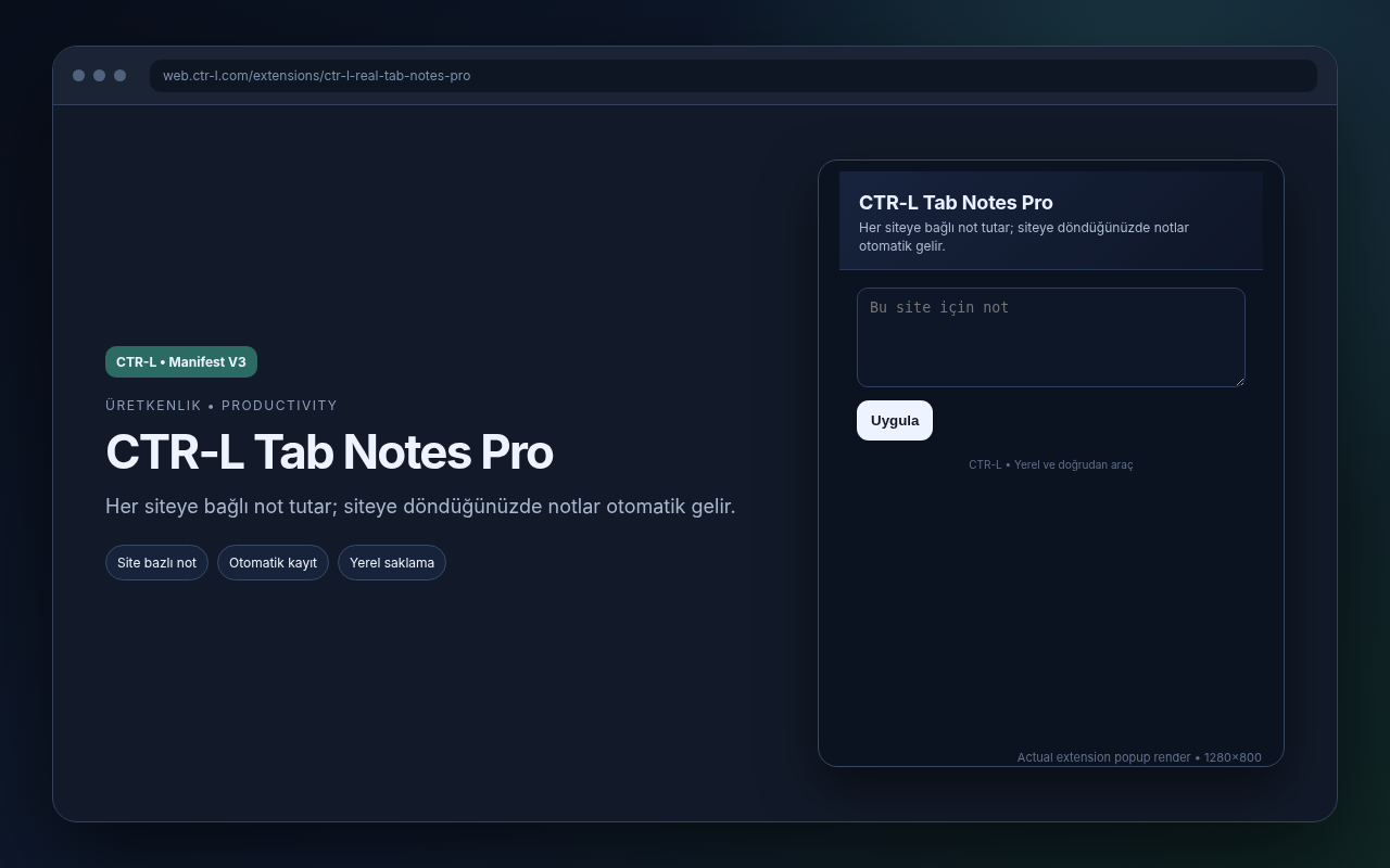 CTR-L Tab Notes Pro media preview.