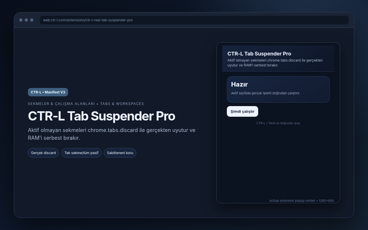 CTR-L Tab Suspender Pro media preview.