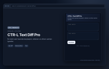 CTR-L Text Diff Pro