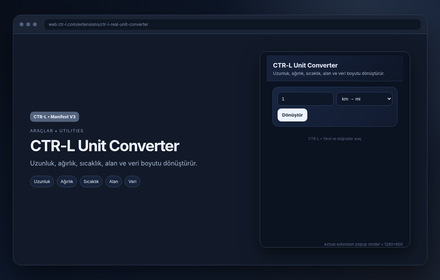 CTR-L Unit Converter