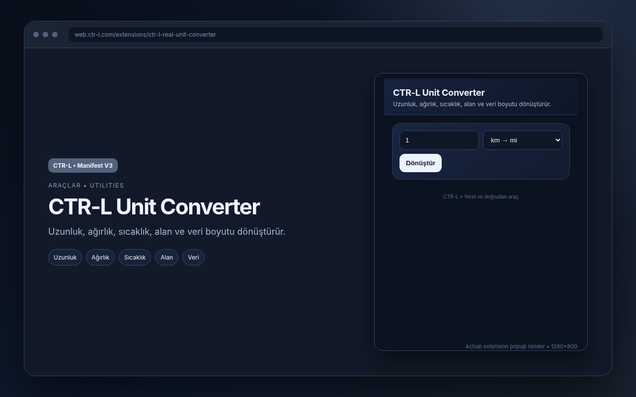 CTR-L Unit Converter media preview.