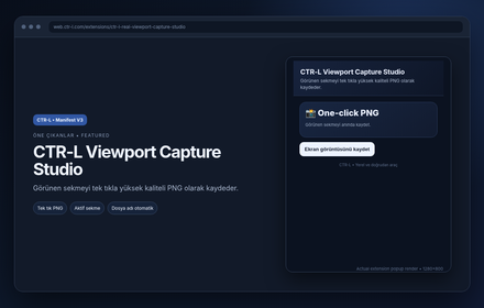 CTR-L Viewport Capture Studio