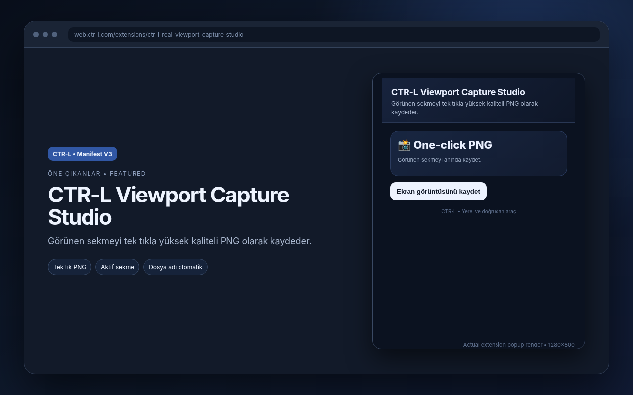 CTR-L Viewport Capture Studio media preview.