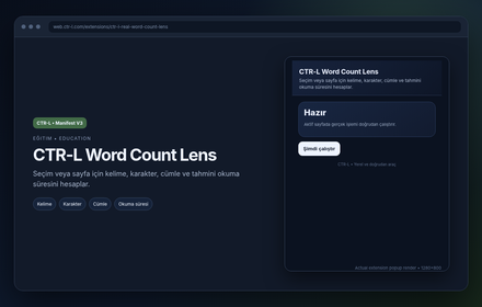 CTR-L Word Count Lens
