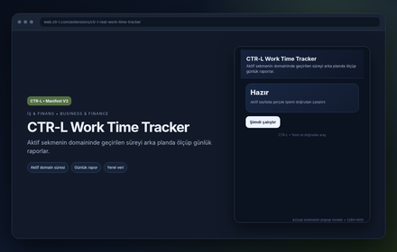CTR-L Work Time Tracker